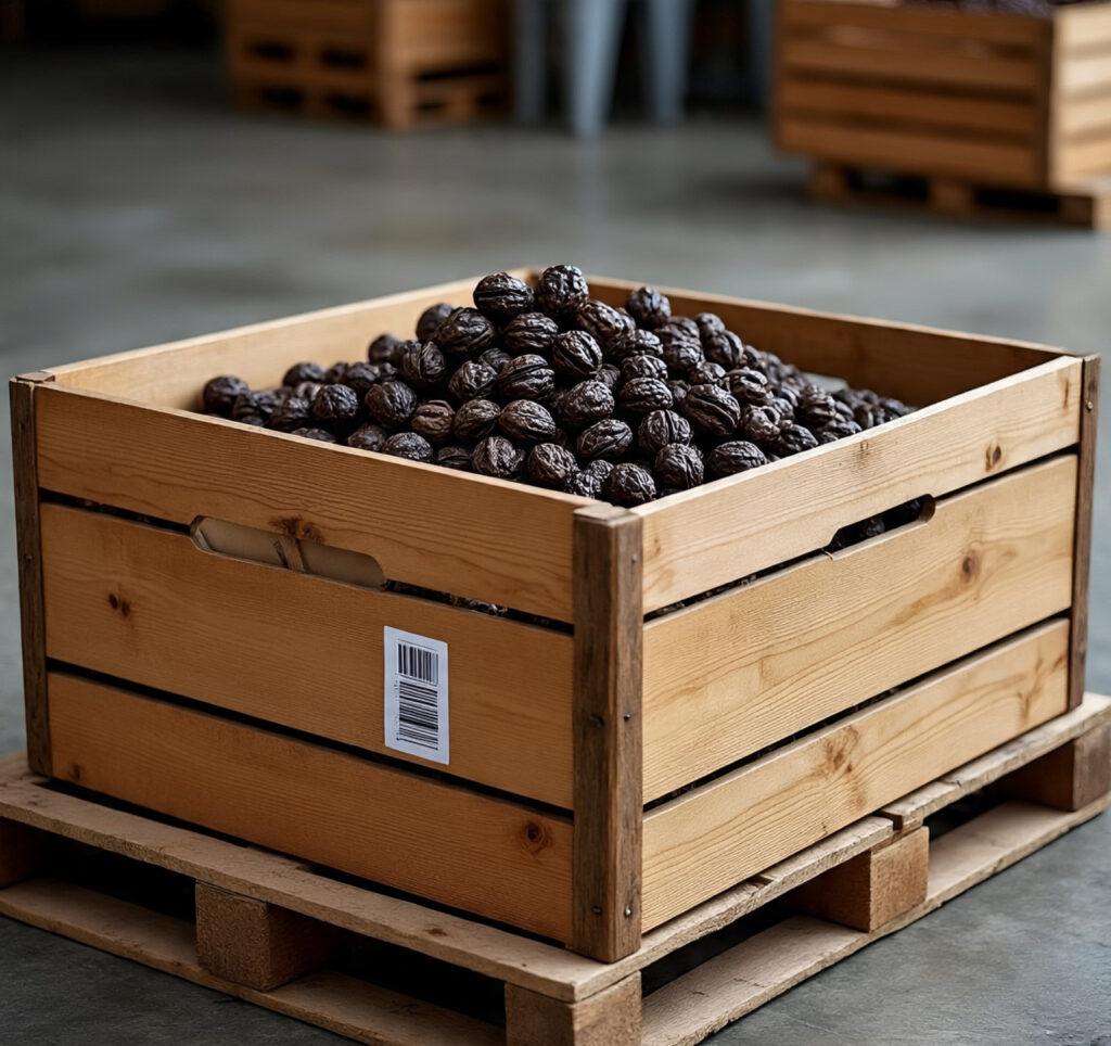 black walnut packaging for export