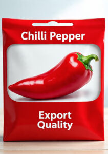 chilli pepper packaging for export