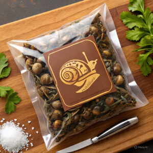 Snail Export dried snail meat packaging (1)