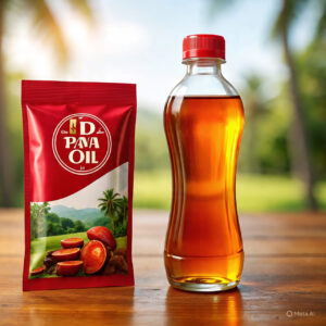 red palm oil packaging